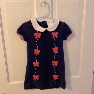 Worn once! Little English 3T dress with bow detail.